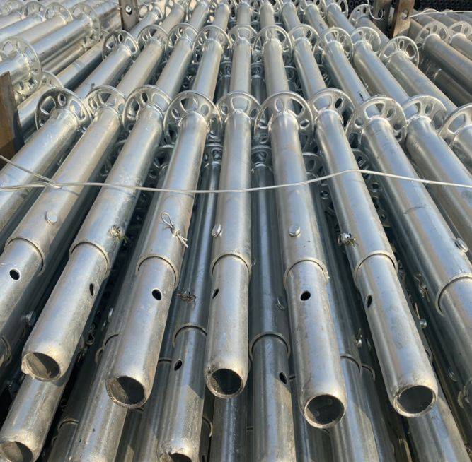 為什么盤扣腳手架比扣件式鋼管腳手架貴了2倍? (圖2)